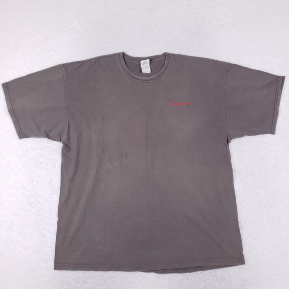 Gildan Halliburton T Shirt Mens 2XL University of Houston 2008 Expo Charcoal